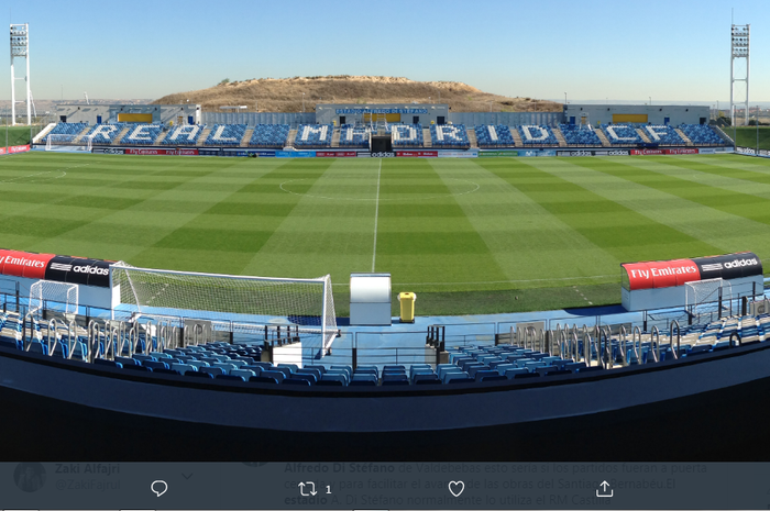 Stadion Alfredo Di Stefano akan digunakan sebagai kandang sementara Real Madrid untuk sisa laga musim ini.