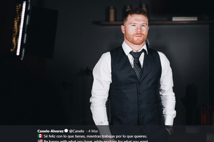 Petinju asal Meksiko, Canelo Alvarez.