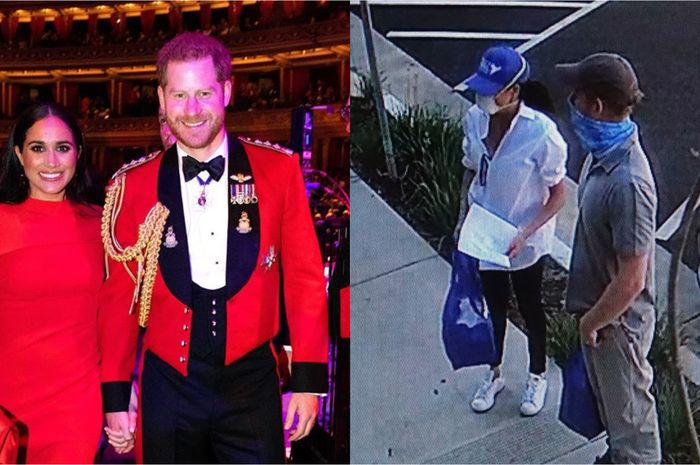 Di Tengah Wabah Virus Corona Pangeran Harry dan Meghan Markle Kepergok