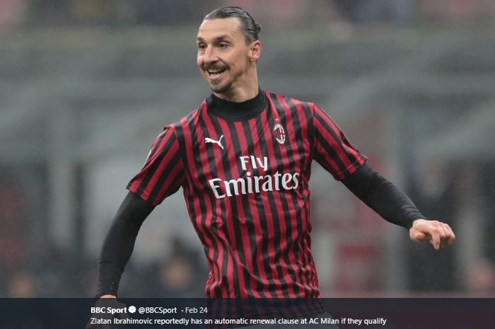 Penyerang veteran asal Swedia, Zlatan Ibrahimovic, dilaporkan tidak akan bertahan bersama AC Milan.