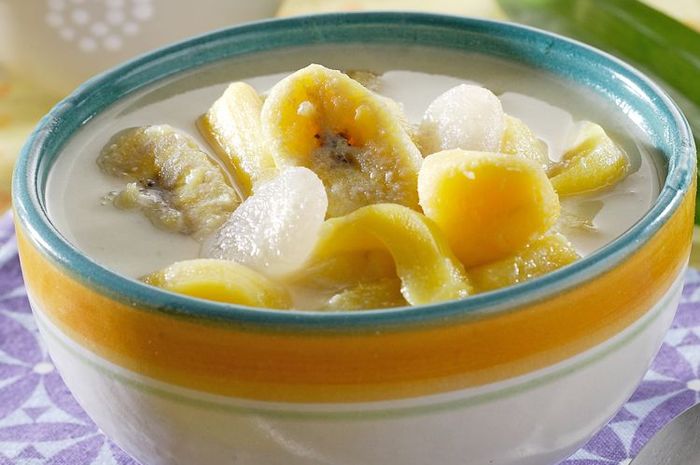 Tidak Bisa Jajan Diluar? Yuk Coba Bikin Sendiri Kolak Pisang Ubi Nangka