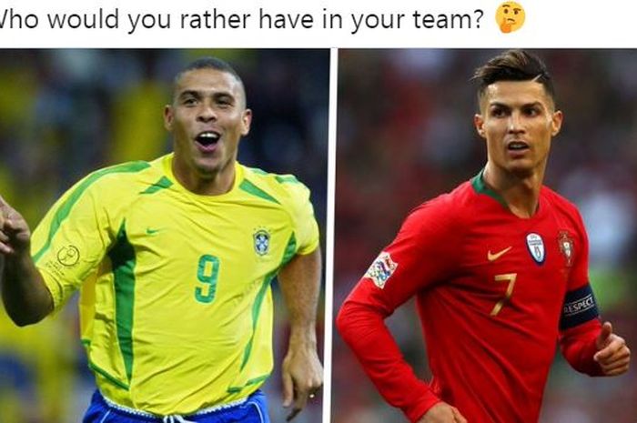 Striker legendaris timnas Brasil, Ronaldo Nazario, meyakini megabintang timnas Portugal, Cristiano Ronaldo, pasti bosan mendengar sebuah pernyataan tentang nama mereka.