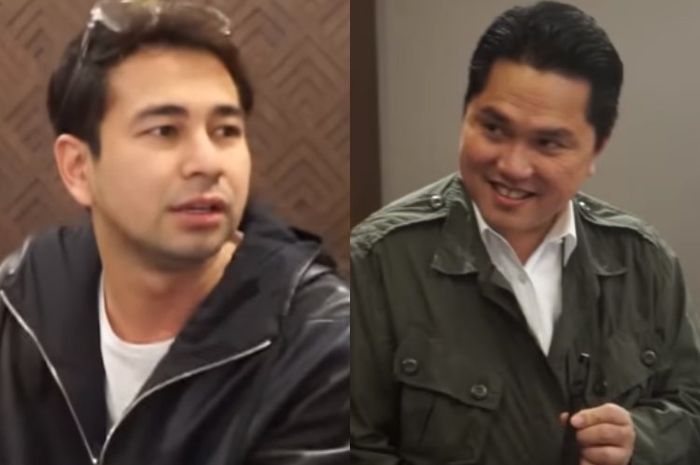 Kenekatan Raffi Ahmad Saat Bongkar Isi Tas Menteri BUMN Erick Thohir