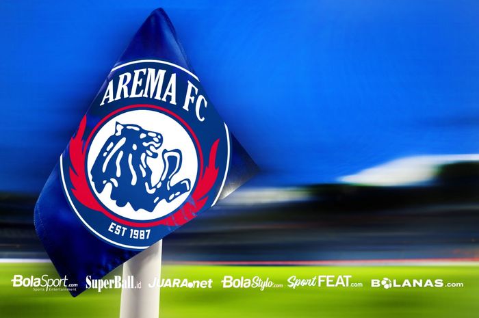 Logo Arema FC.