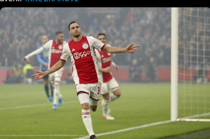 Bek kiri asal Argentina yang kini membela Ajax Amsterdam, Nicolas Tagliafico.