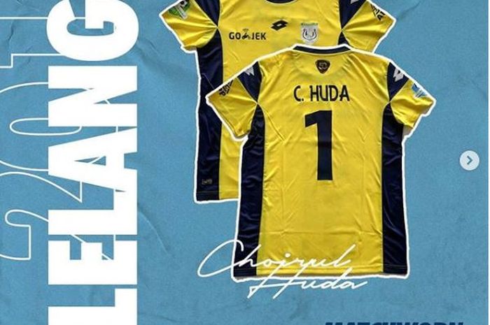 Persela akhirnya melelang jersey milik sang legenda, Choirul Huda pada Kamis 30 April 2020 siang.