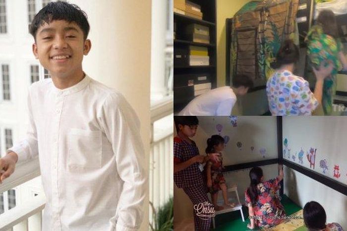 Kamar baru Betrand Peto dihina netizen lebih kecil daripada toilet, Ruben Onsu murka.