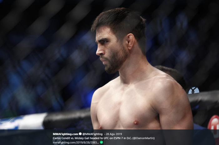 Petarung UFC asal AS, Carlos Condit.