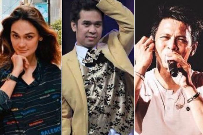 Luna Maya, mendiang Olga Syahputra dan Ariel Noah