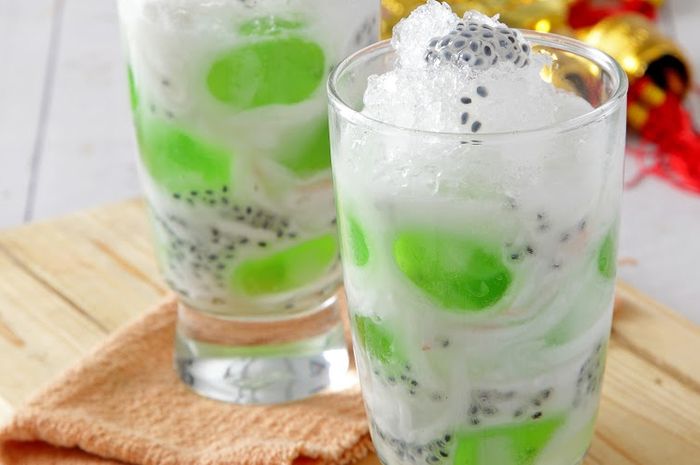 Resep Es Jeli Hijau Kelapa Muda Enak Menu Buka Puasa Yang Menyegarkan Semua Halaman Sajian Sedap