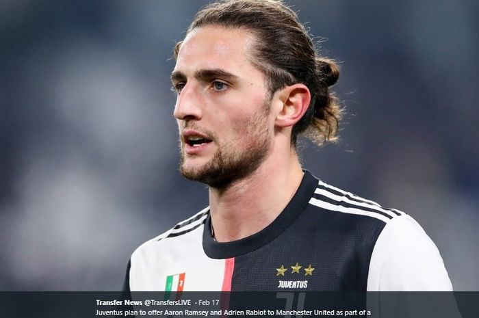 Gelandang tengah milik Juventus, Adrien Rabiot, dikabarkan diincar oleh dua klub Liga Inggris yakni Arsenal dan Everton.