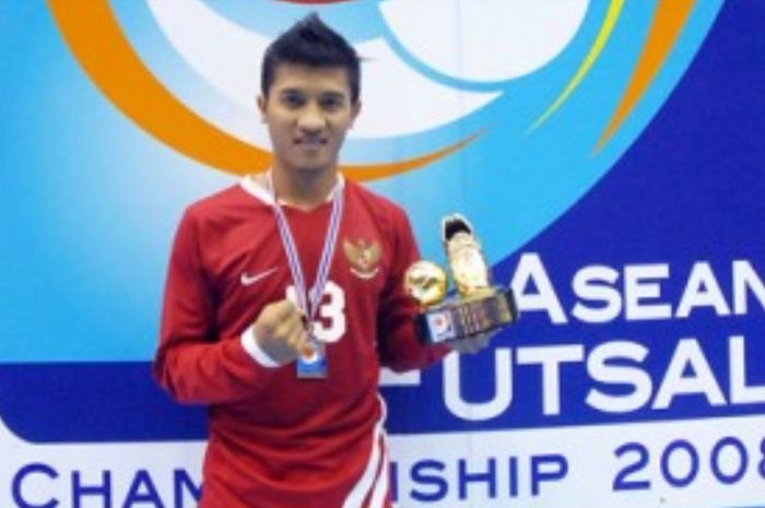 Eks pemain timnas futsal Indonesia, Topan Pamungkas.
