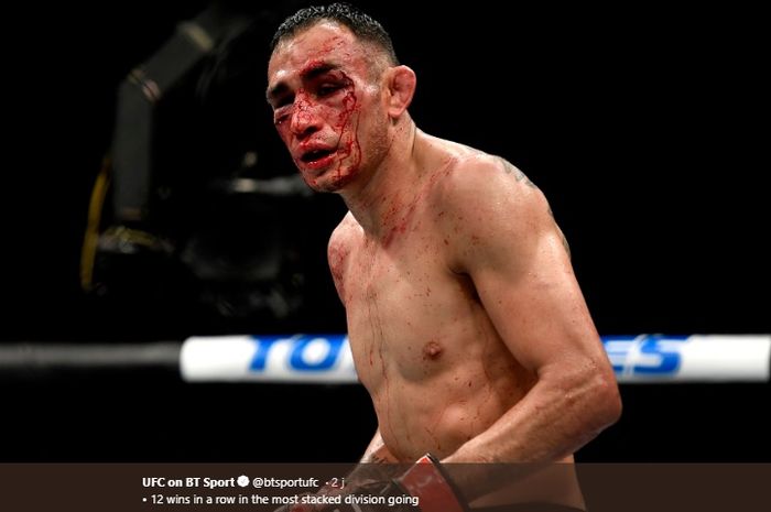 Petarung UFC yang kerap disebut musuh terkutuk Khabib Nurmagomedov, Tony Ferguson.