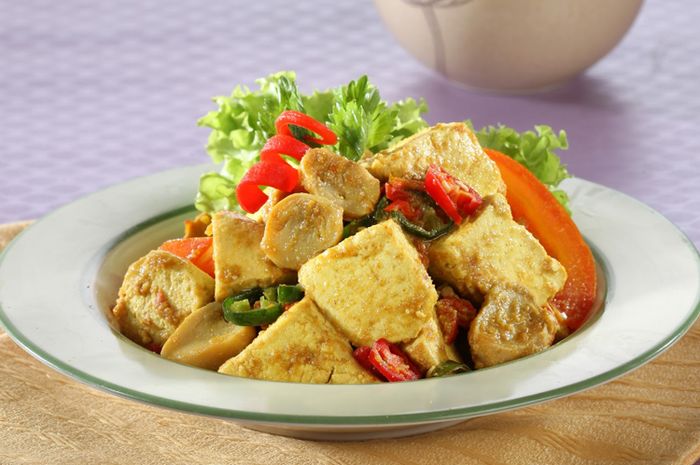 Resep Tahu Kuning Tumis Jamur Enak, Menu Sahur Praktis