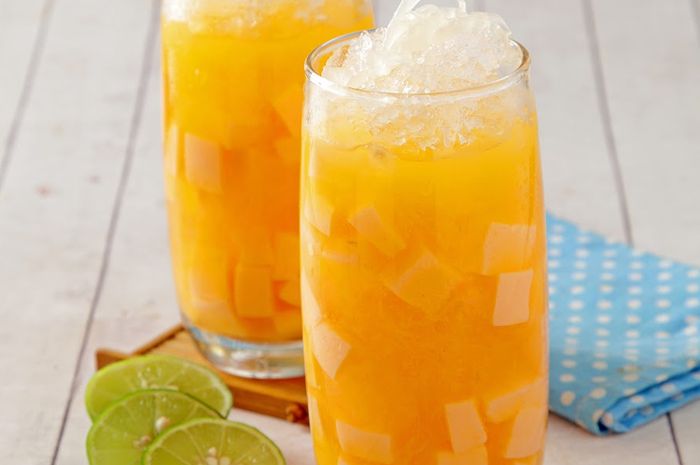 Es Agar Jeruk Rumput Laut (Sajian Sedap)