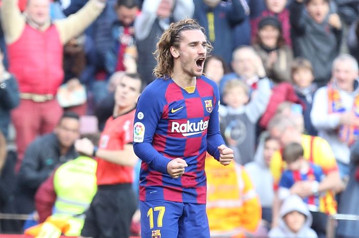 Penyerang Barcelona, Antoine Griezmann,