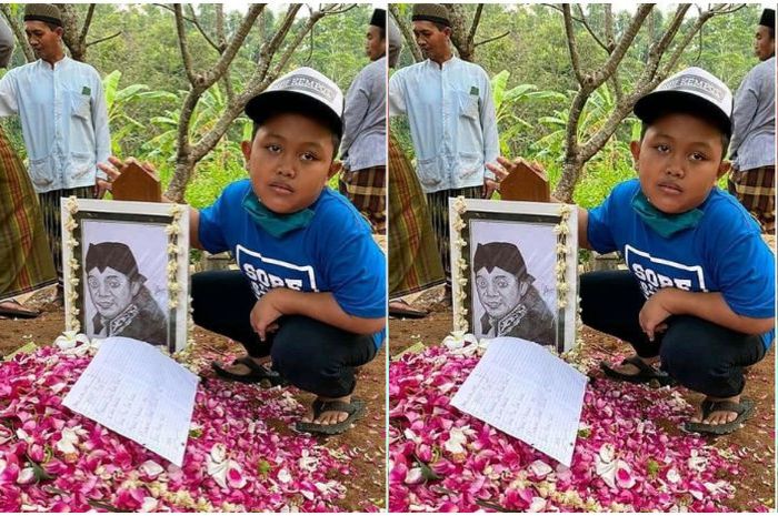 Ardha Tatu di makam Didi Kempot