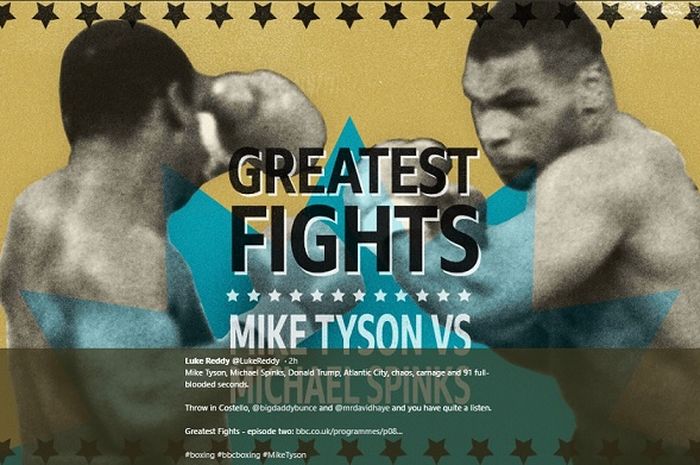 Karier profesional Michael Spinks lenyap di tangan Mike Tyson dalam tempo 91 detik di tahun 1988.