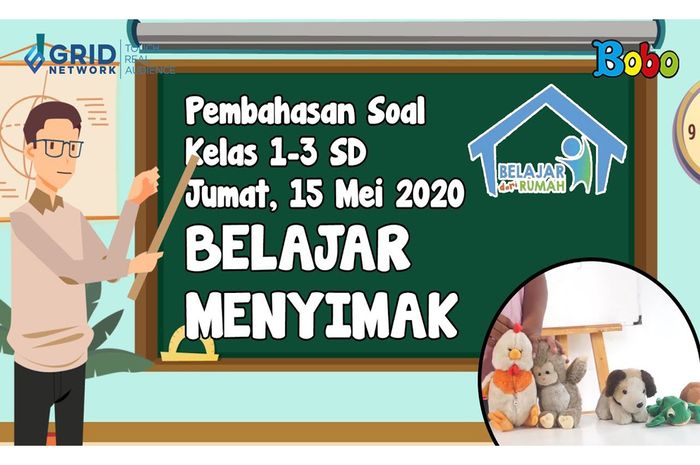 Belajar Menyimak Cerita dan Penjelasan dari Orang Lain di Video Ini Bobo