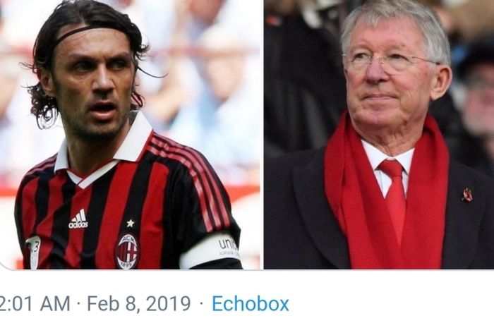 Sir Alex Ferguson gagal memboyong pemain legendaris AC Milan, Paolo Maldini, ke Manchester United.