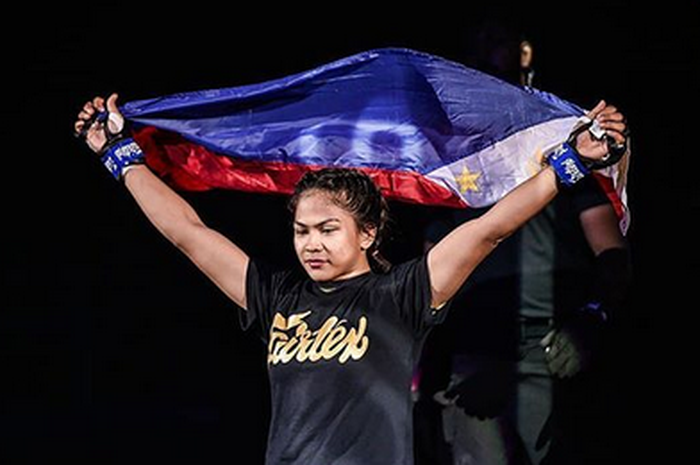 Denice Zamboanga, salah satu petarung MMA Wanita yang kini kian melejit di ajang One Championship.