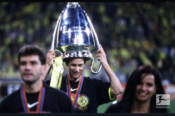 Heiko Herrlich menjuarai Liga Champions 1996-1997 bersama Borussia Dortmund.