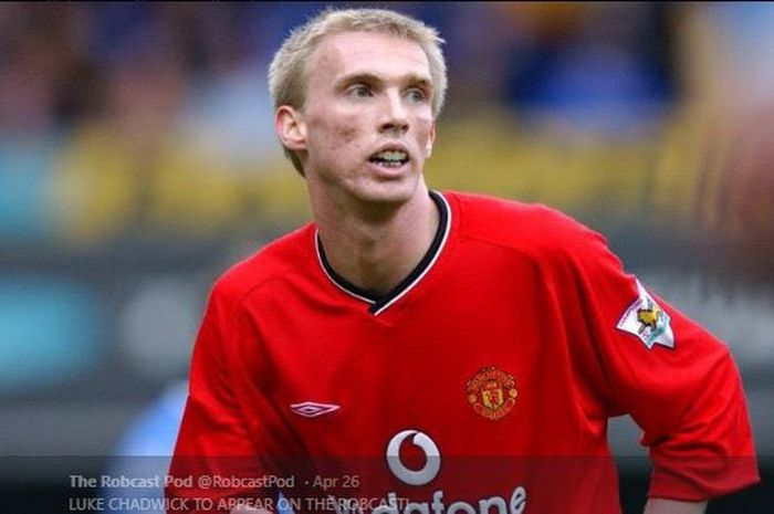 Mantan pemain Manchester United, Luke Chadwick.