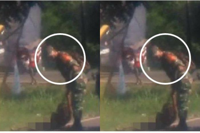 Aksi viral sersan TNI AD