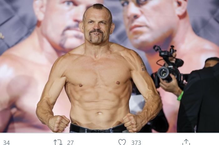 Petarung legendaris MMA dan UFC, Chuck Liddell.