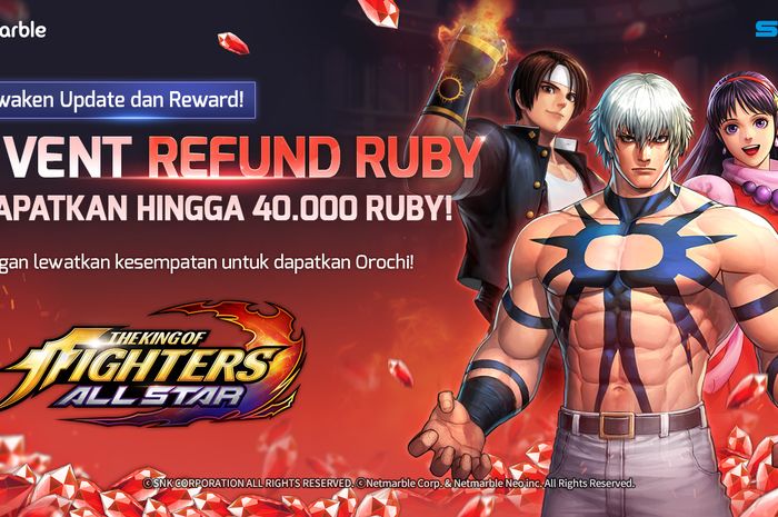 The new update of THE KING OF FIGHTERS ALLSTAR for June
