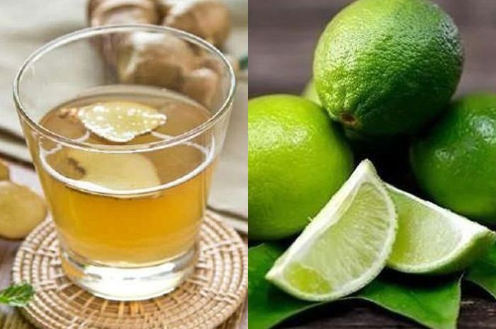 Cuma Minum Campuran Air Jahe dan Jeruk Nipis 5 Menit
