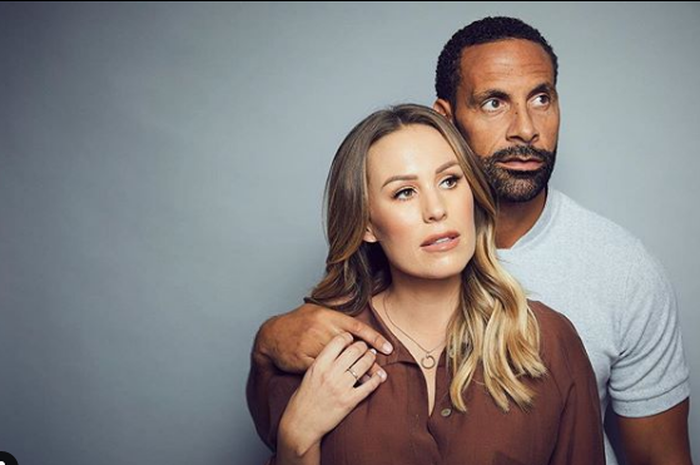 rio Ferdinand dan istri