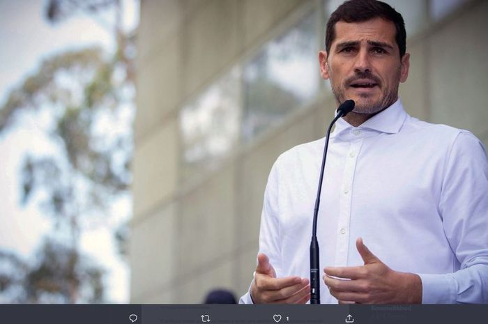 Iker Casillas mengundurkan diri dari kandidat Calon Presiden Asosiasi Sepak Bola Spanyol (RFEF).