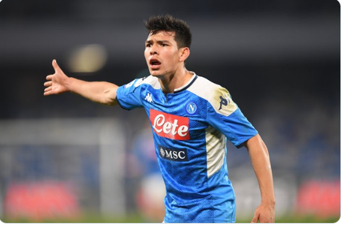 Winger Napoli, Hurving Lozano.