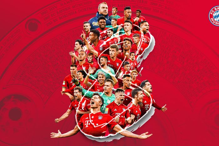 Bayern Muenchen berhasil menyegel gelar juara Bundesliga musim 2019-2020 usai mengalahkan Werder Bremen dengan skor 1-0 pada Rabu (17/6/2020) dini hari WIB.