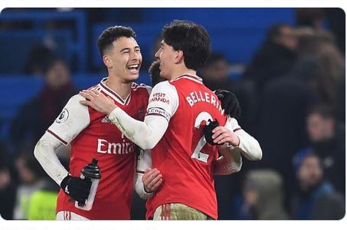 Winger Arsenal, Gabriel Martinelli, sesumbar bahwa skuad The Gunners saat ini merupakan terbaik di dunia.