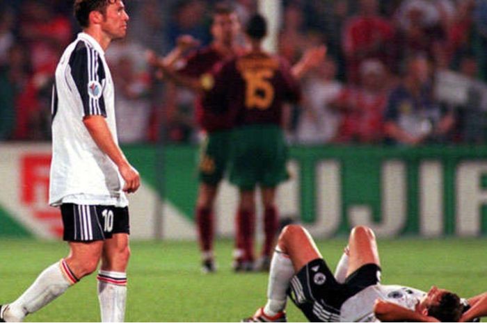 Lothar Matthaeus, kariernya di Jerman ditutup dengan kekalahan tragis dari Portugal di Euro 2000.
