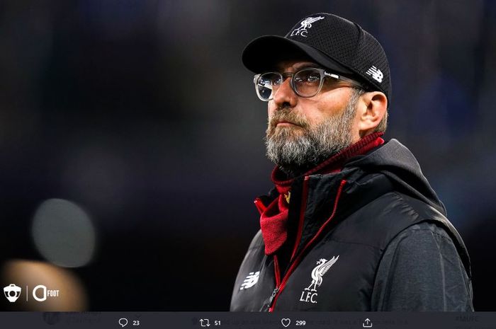 Pelatih Liverpool, Juergen Klopp.