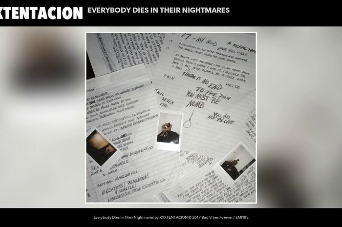 Lirik Lagu �Everybody Dies in Their Nightmares Lirik Lagu �Everybody Dies in Their Nightmares