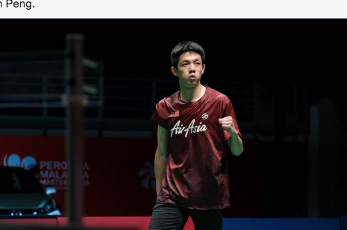 Pebulu tangkis Malaysia, Liew Daren mendapat bantuan Lee Zii Jia untuk mengalahkan tunggal putra China, Lu Guang Zu di babak pertama Indonesia Masters 2022.