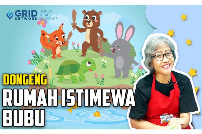 Dongeng Anak Rumah Istimewa Bubu MendongenguntukCerdas Bobo