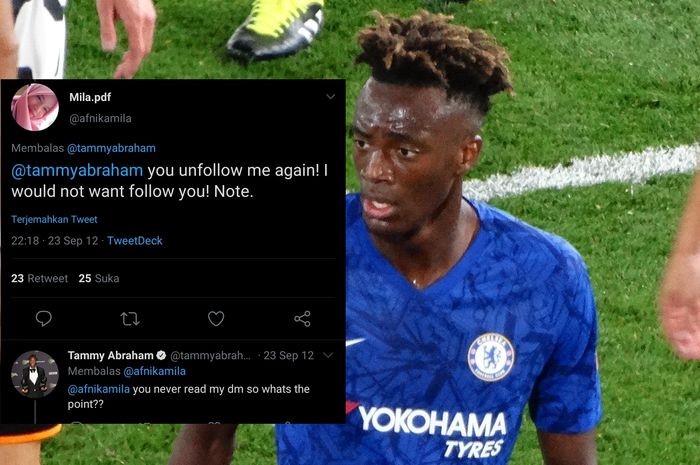 Jejak Digital Striker Chelsea Tammy Abraham di Twitter ...