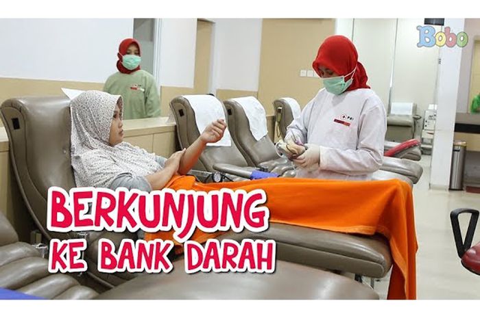 Palang Merah Indonesia Punya Bank Darah, dari Mana Asal Darah Itu? - Bobo