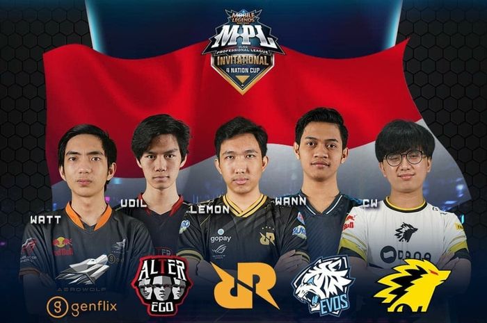 5 teams representing Indonesia in the MPL Invitational 4 Nation Cup Playoffs