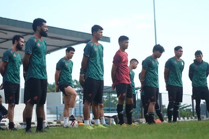 Klub Liga 1 2020, Tira Persikabo, memulai aktivitas kembali dengan menggelar sesi latihan perdana 