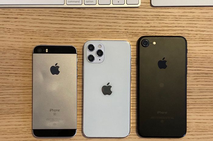 Perbandingan Ukuran Dummy Iphone 12 5 4 Inci Dengan Iphone 7 Iphone Se Semua Halaman Makemac