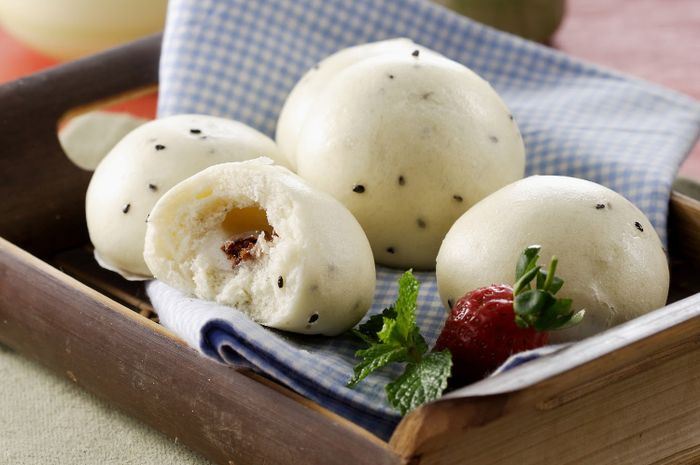 Resep Bakpao Mochi Abon Enak, Menu Sarapan Lembut yang ...
