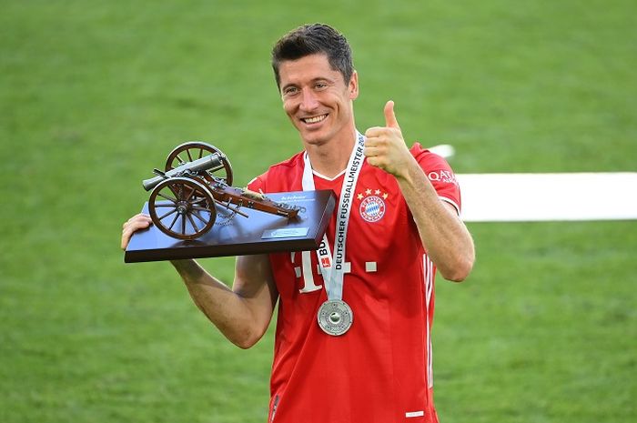 Bomber Bayern Muenchen, Robert Lewandowski.