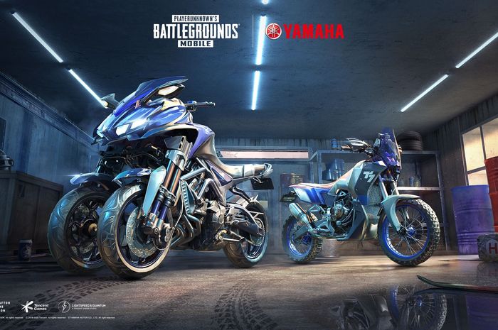 New PUBG Mobile X Yamaha vehicles: MWT-9 and T7