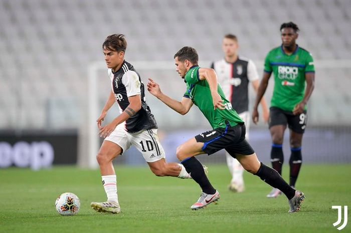 Juventus versus Atalanta di Allianz Stadium, Sabtu (11/7/2020).